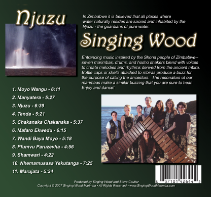 Njuzu Santa Cruz Zimbabwean Marimba